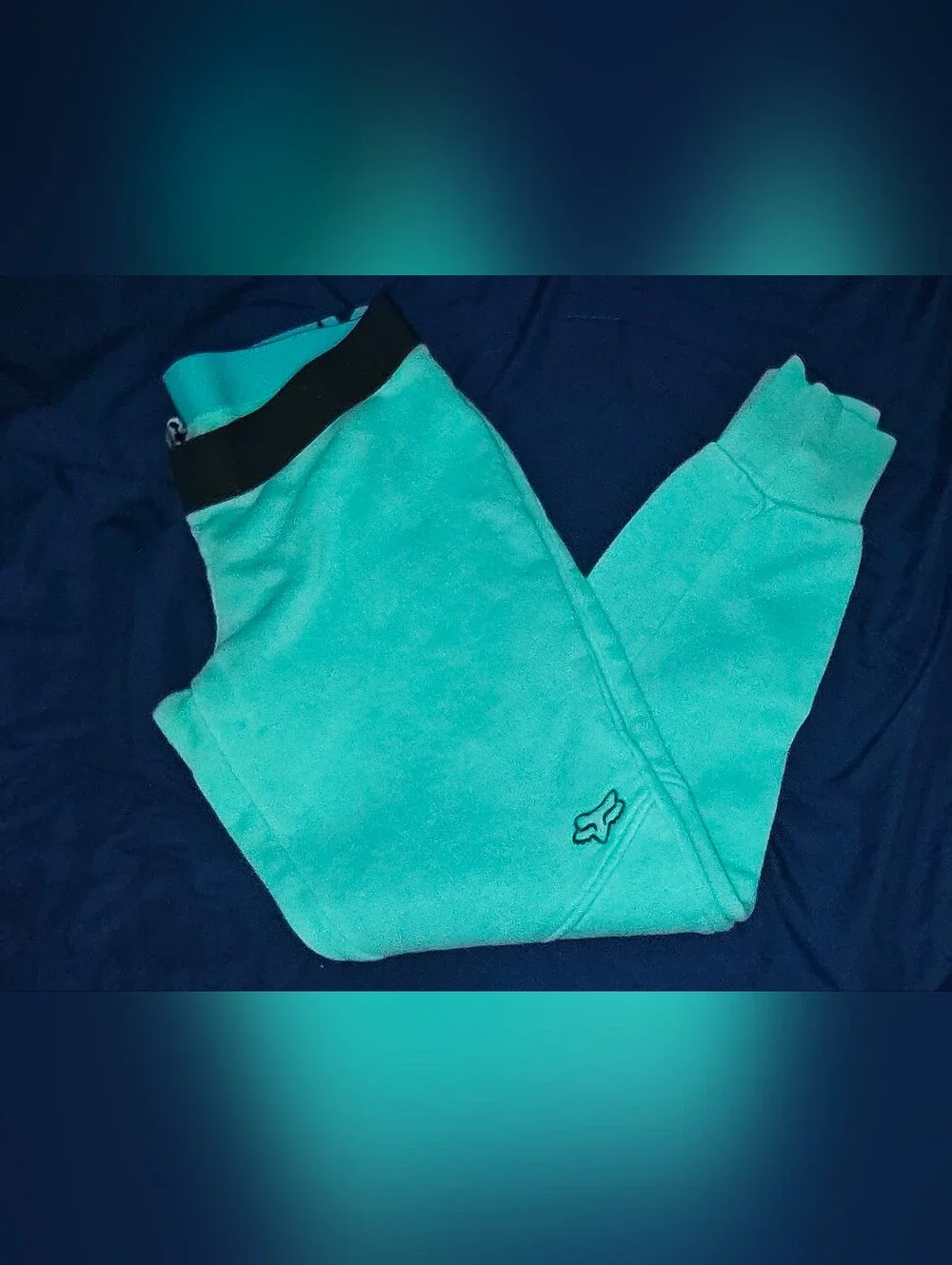 Fox Womens Turquoise Jogger Sweatpants
